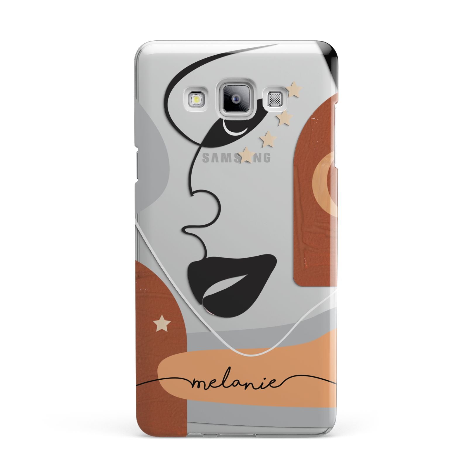 Personalised Line Art Samsung Galaxy A7 2015 Case