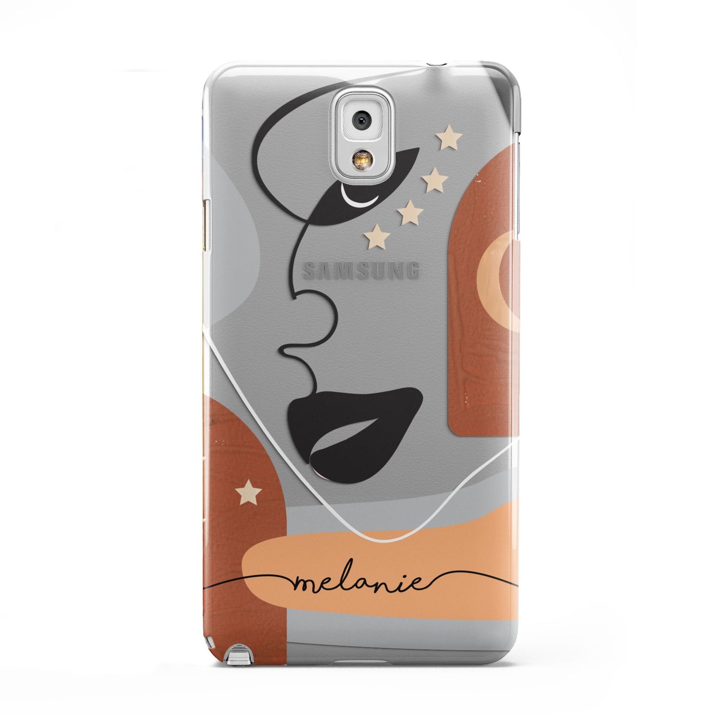 Personalised Line Art Samsung Galaxy Note 3 Case