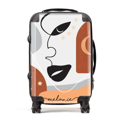 Personalised Line Art Suitcase