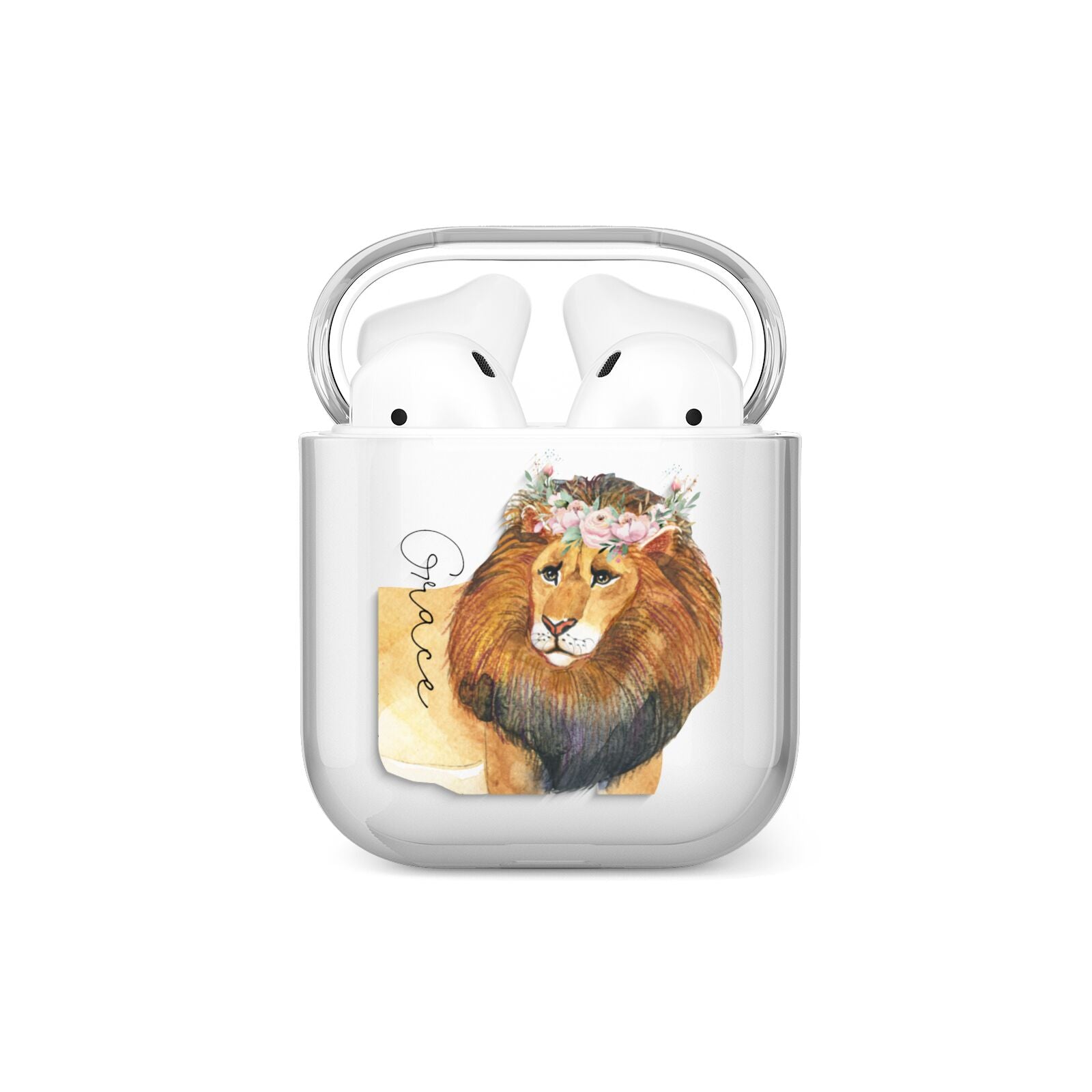 Personalised Lion AirPods Case