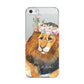 Personalised Lion Apple iPhone 5 Case