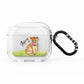 Personalised Lion Cub AirPods Clear Case 3rd Gen