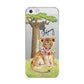 Personalised Lion Cub Apple iPhone 5 Case