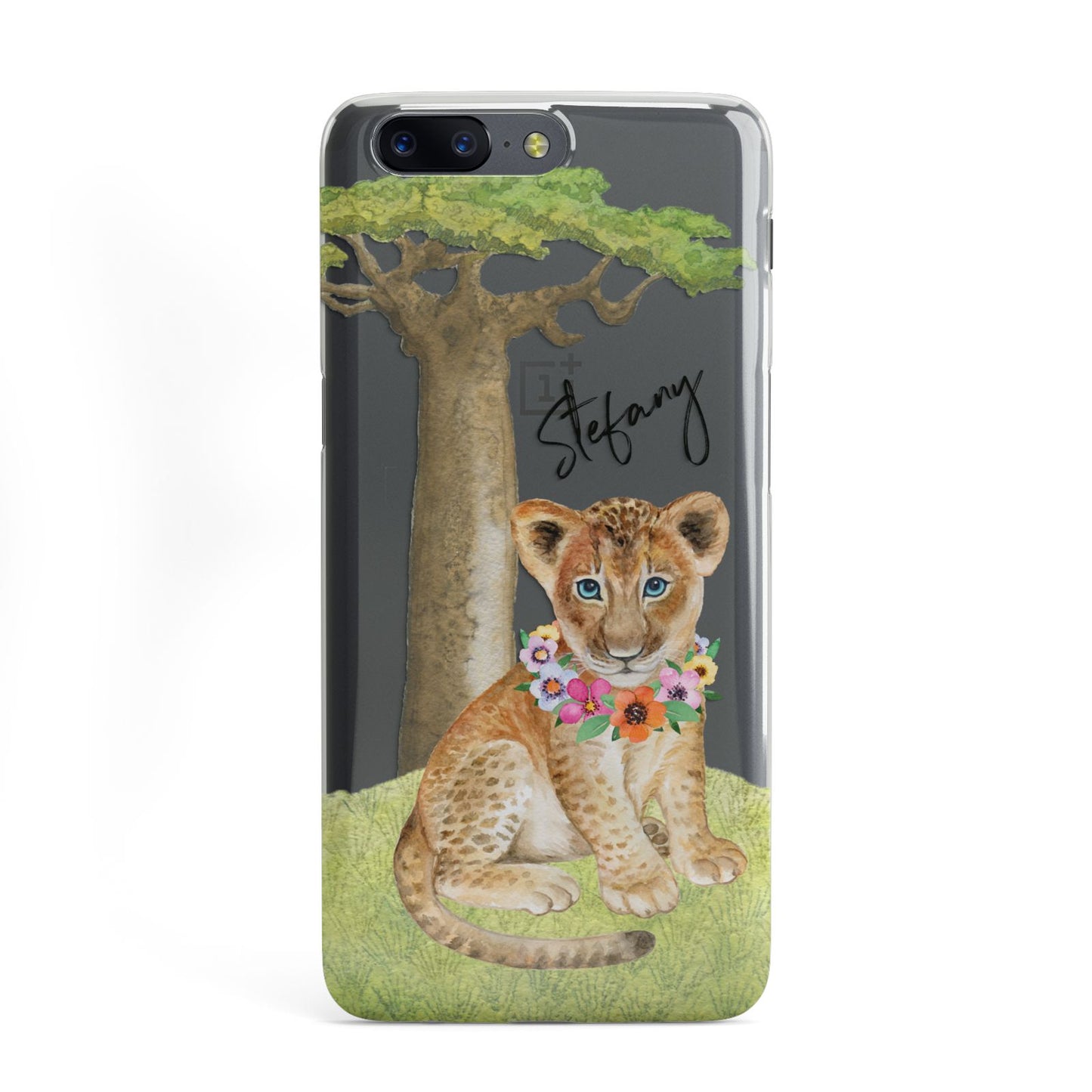 Personalised Lion Cub OnePlus Case