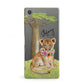 Personalised Lion Cub Sony Xperia Case