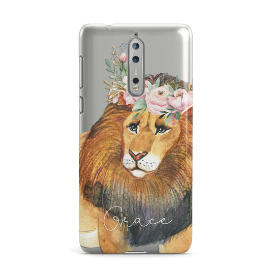 Personalised Lion Nokia Case