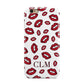 Personalised Lips Initials Apple iPhone 6 3D Tough Case