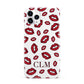 Personalised Lips Initials iPhone 11 Pro 3D Snap Case