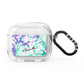Personalised Liquid Marble AirPods Glitter Case 3rd Gen