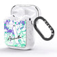 Personalised Liquid Marble AirPods Glitter Case Side Image