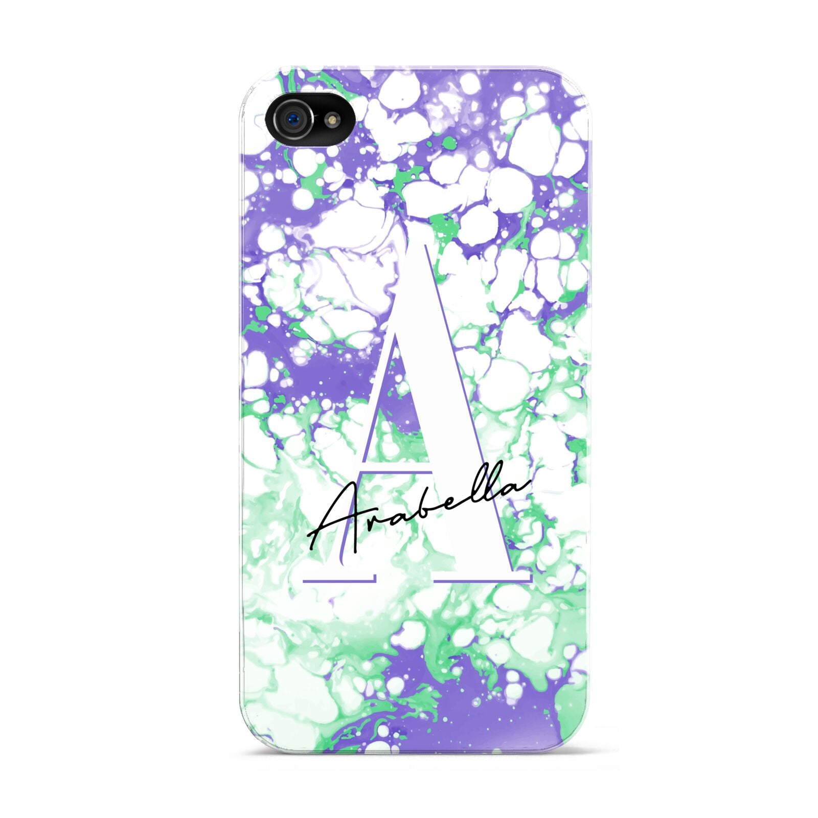 Personalised Liquid Marble Apple iPhone 4s Case