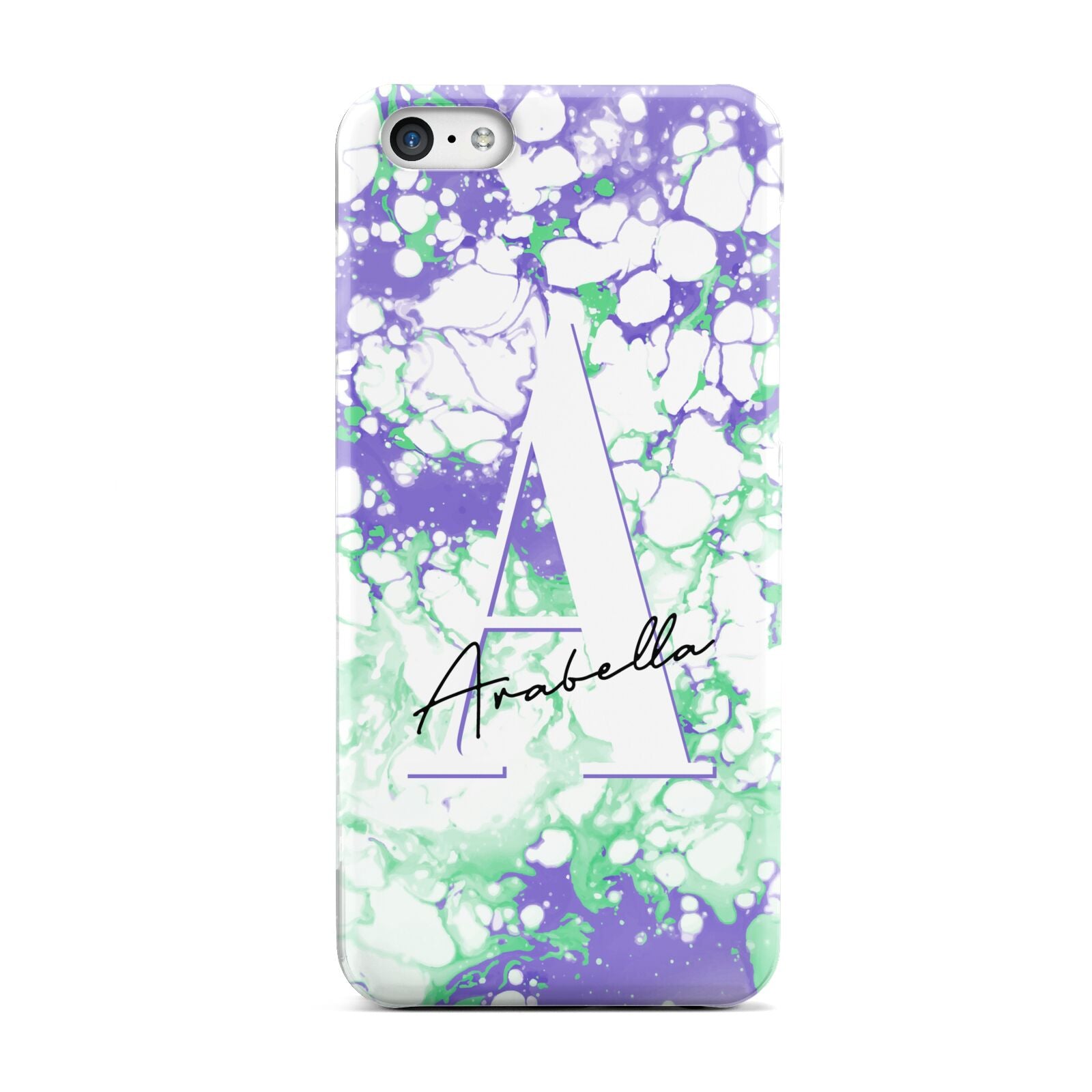 Personalised Liquid Marble Apple iPhone 5c Case