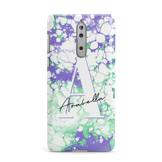 Personalised Liquid Marble Nokia Case