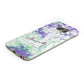 Personalised Liquid Marble Protective Samsung Galaxy Case Angled Image