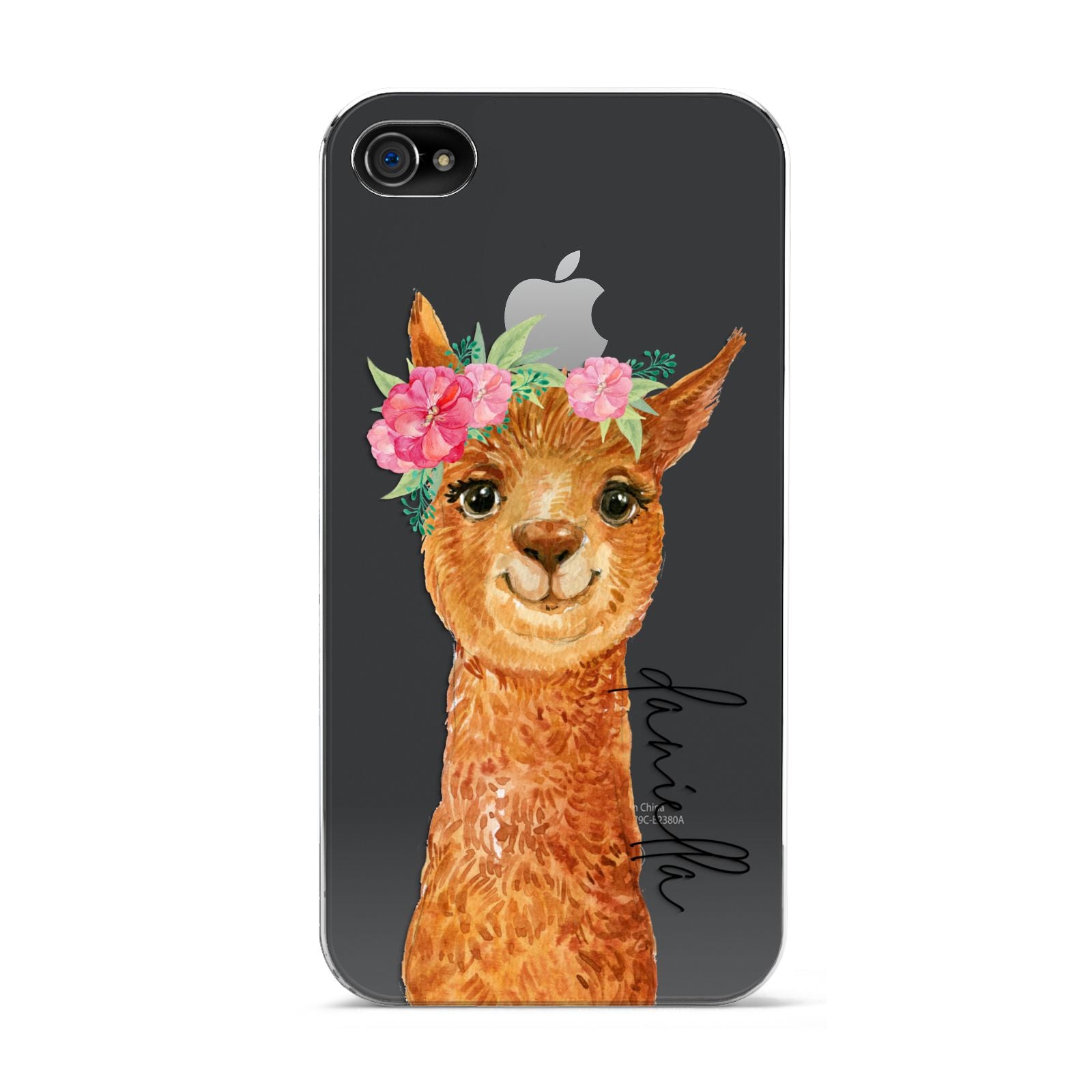 Personalised Llama Apple iPhone 4s Case