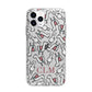 Personalised Llama Initials Monogram Apple iPhone 11 Pro in Silver with Bumper Case