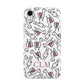 Personalised Llama Initials Monogram Apple iPhone XR White 3D Tough Case