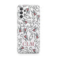 Personalised Llama Initials Monogram Samsung A32 5G Case