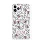 Personalised Llama Initials Monogram iPhone 11 Pro 3D Snap Case