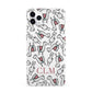 Personalised Llama Initials Monogram iPhone 11 Pro Max 3D Snap Case
