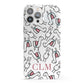 Personalised Llama Initials Monogram iPhone 13 Pro Max Full Wrap 3D Snap Case