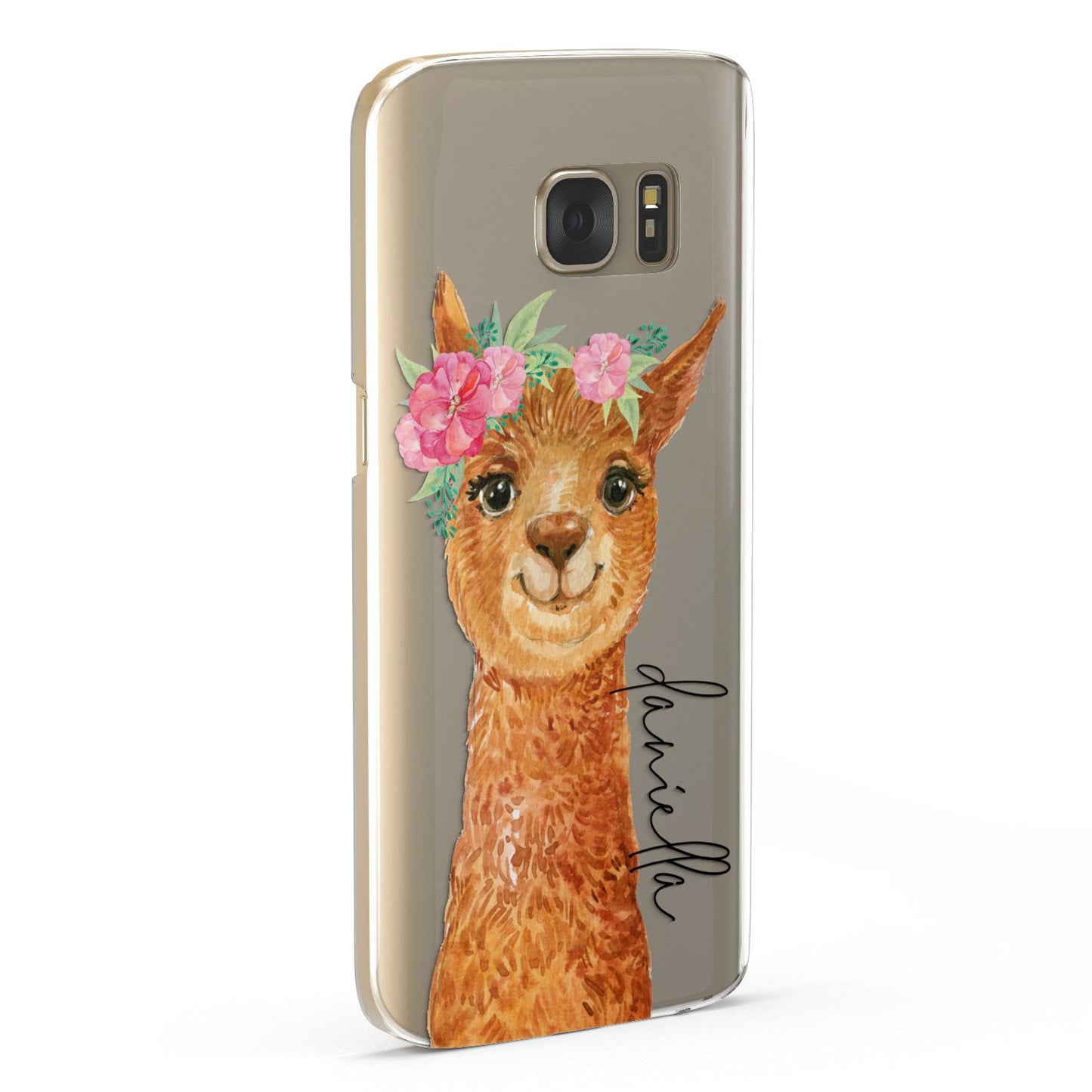 Personalised Llama Samsung Galaxy Case Fourty Five Degrees