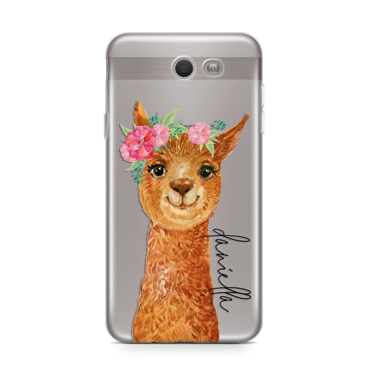 Personalised Llama Samsung Galaxy J7 2017 Case