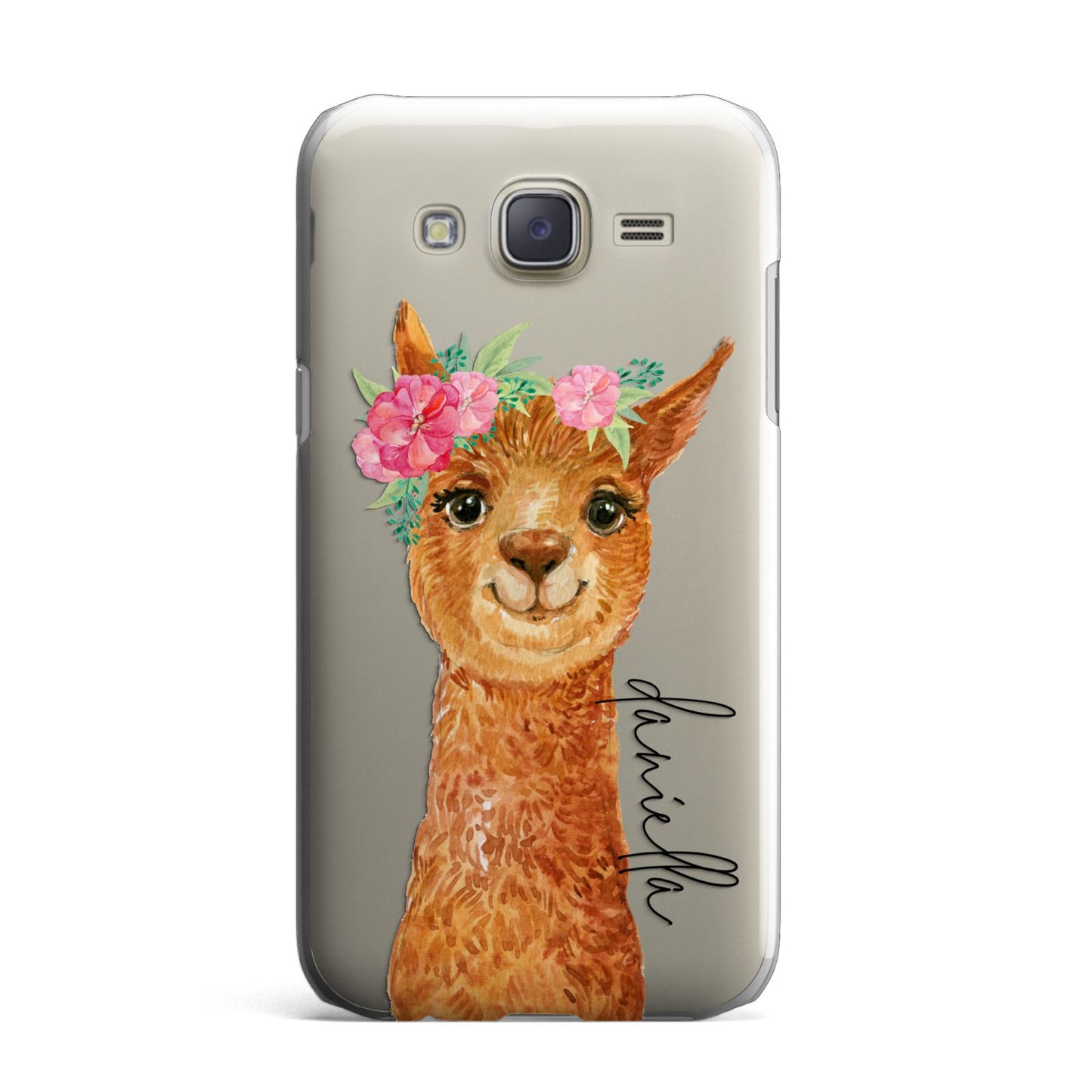 Personalised Llama Samsung Galaxy J7 Case