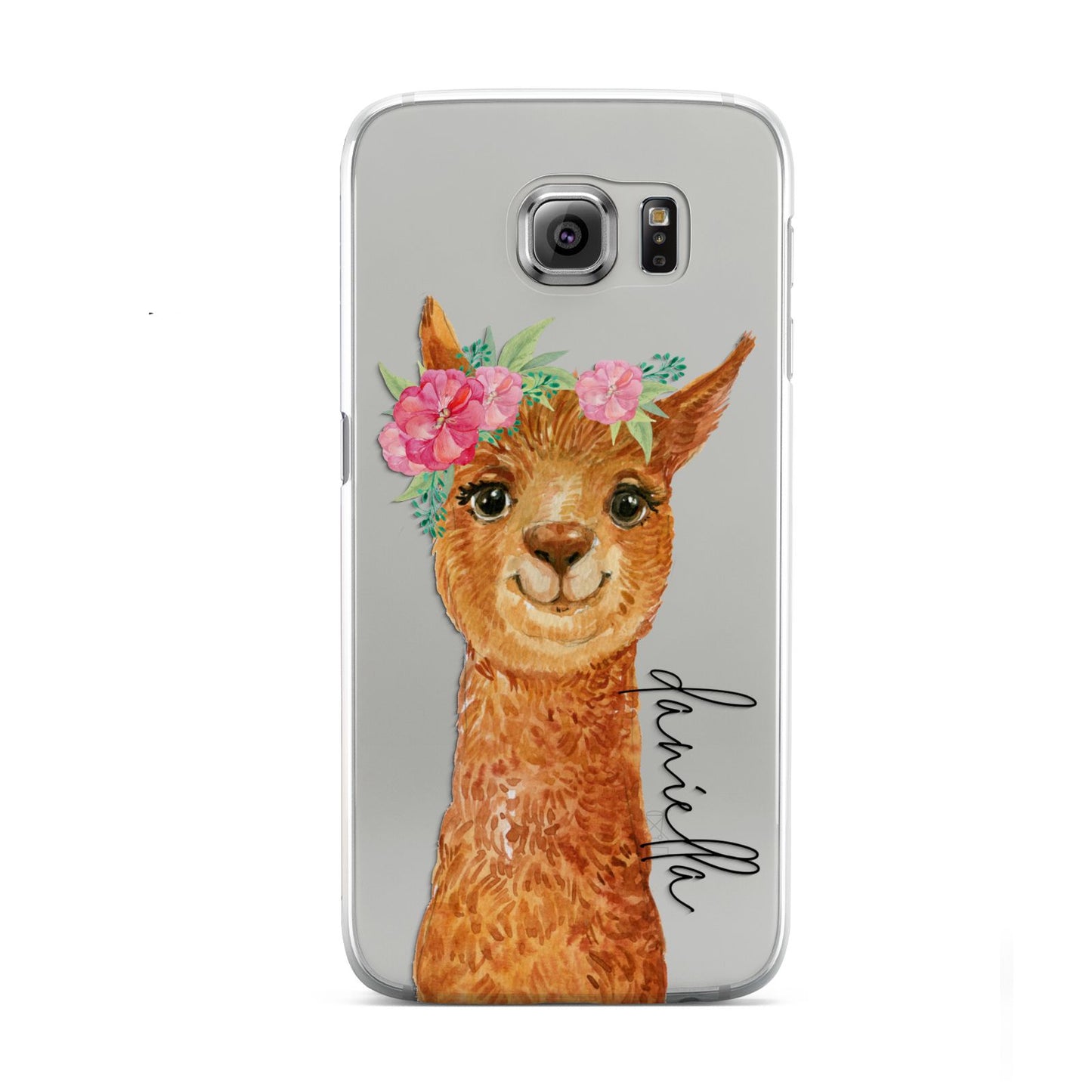 Personalised Llama Samsung Galaxy S6 Case