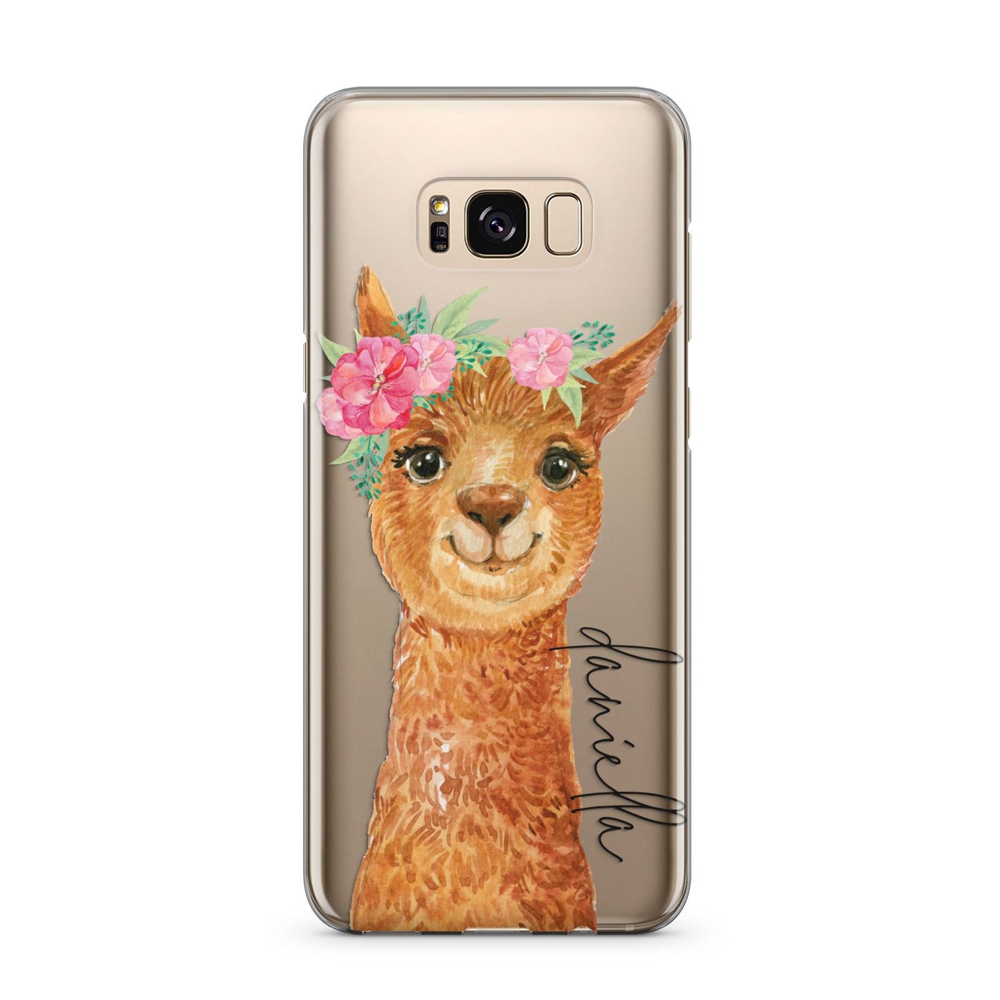 Personalised Llama Samsung Galaxy S8 Plus Case