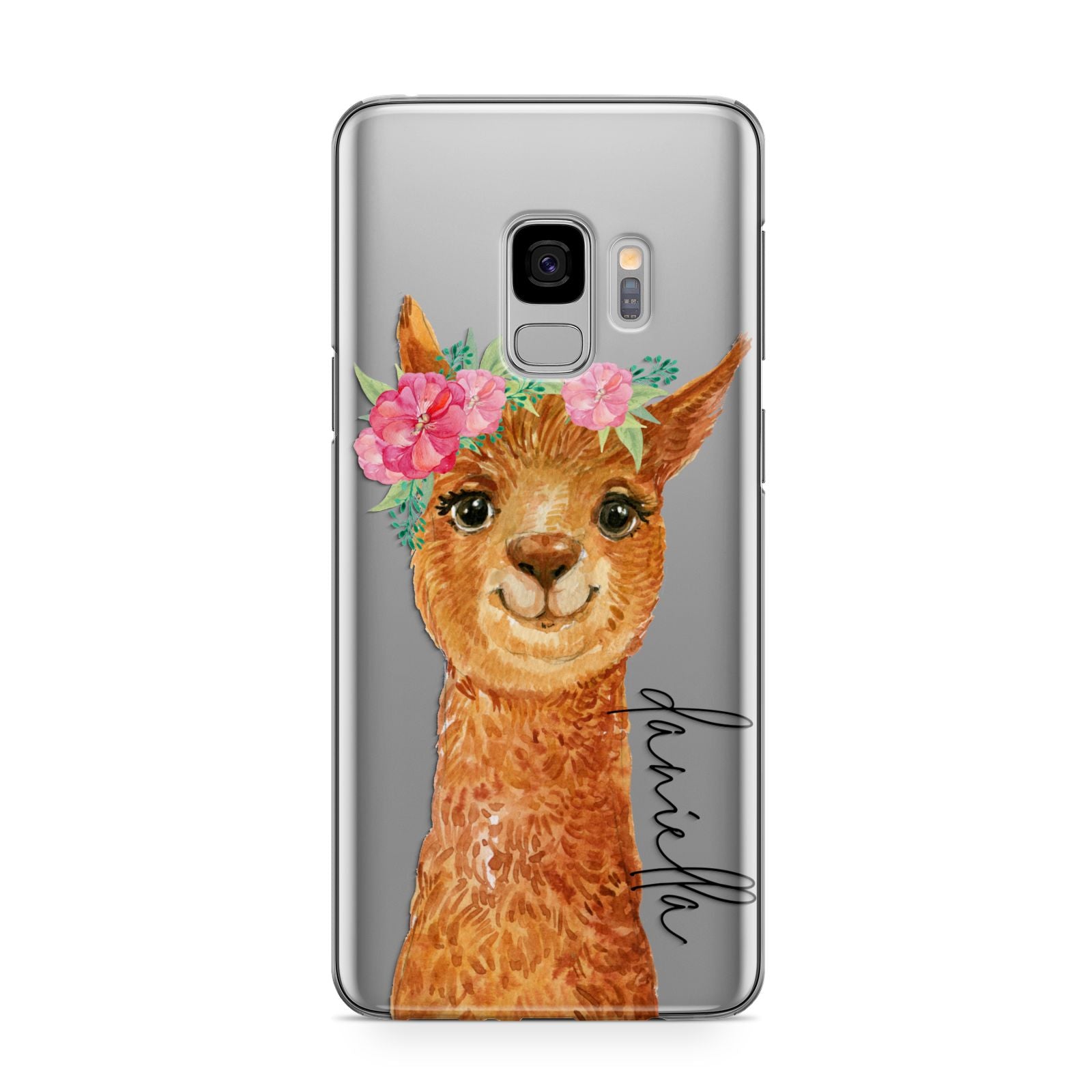 Personalised Llama Samsung Galaxy S9 Case