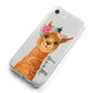 Personalised Llama iPhone 8 Bumper Case on Silver iPhone Alternative Image