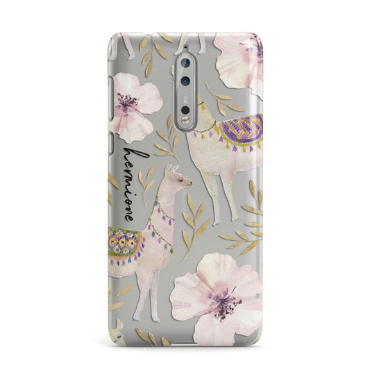 Personalised Llamas Nokia Case