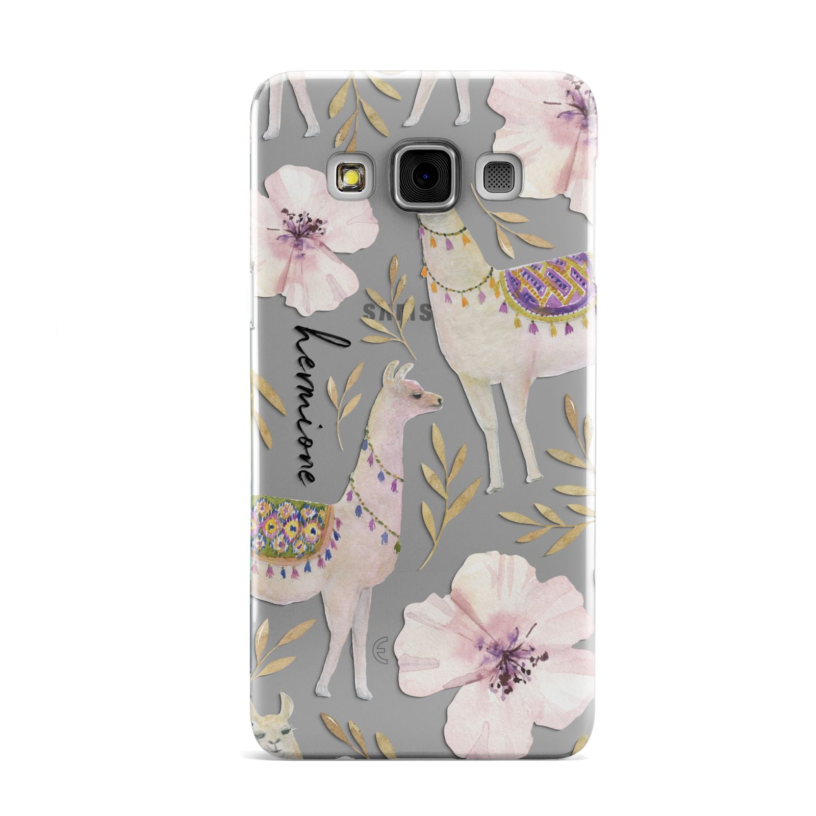 Personalised Llamas Samsung Galaxy A3 Case