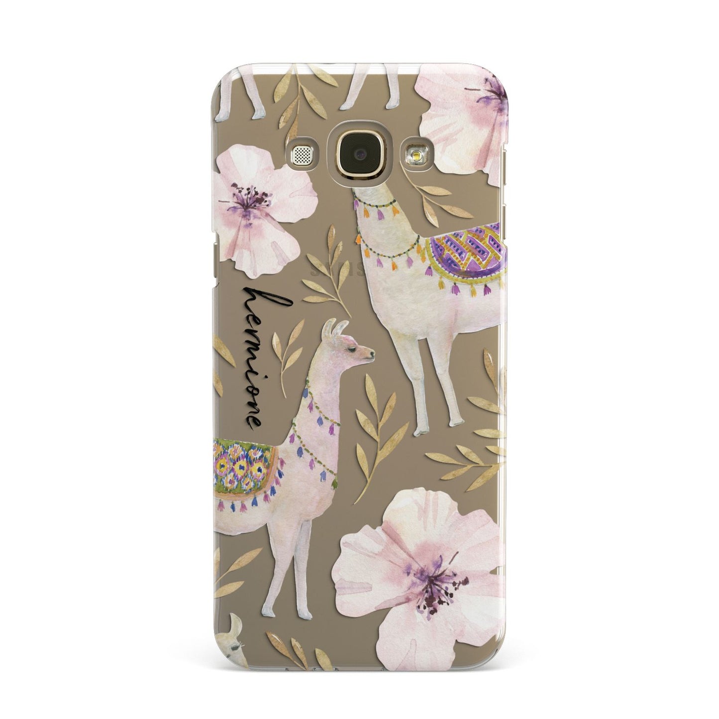 Personalised Llamas Samsung Galaxy A8 Case