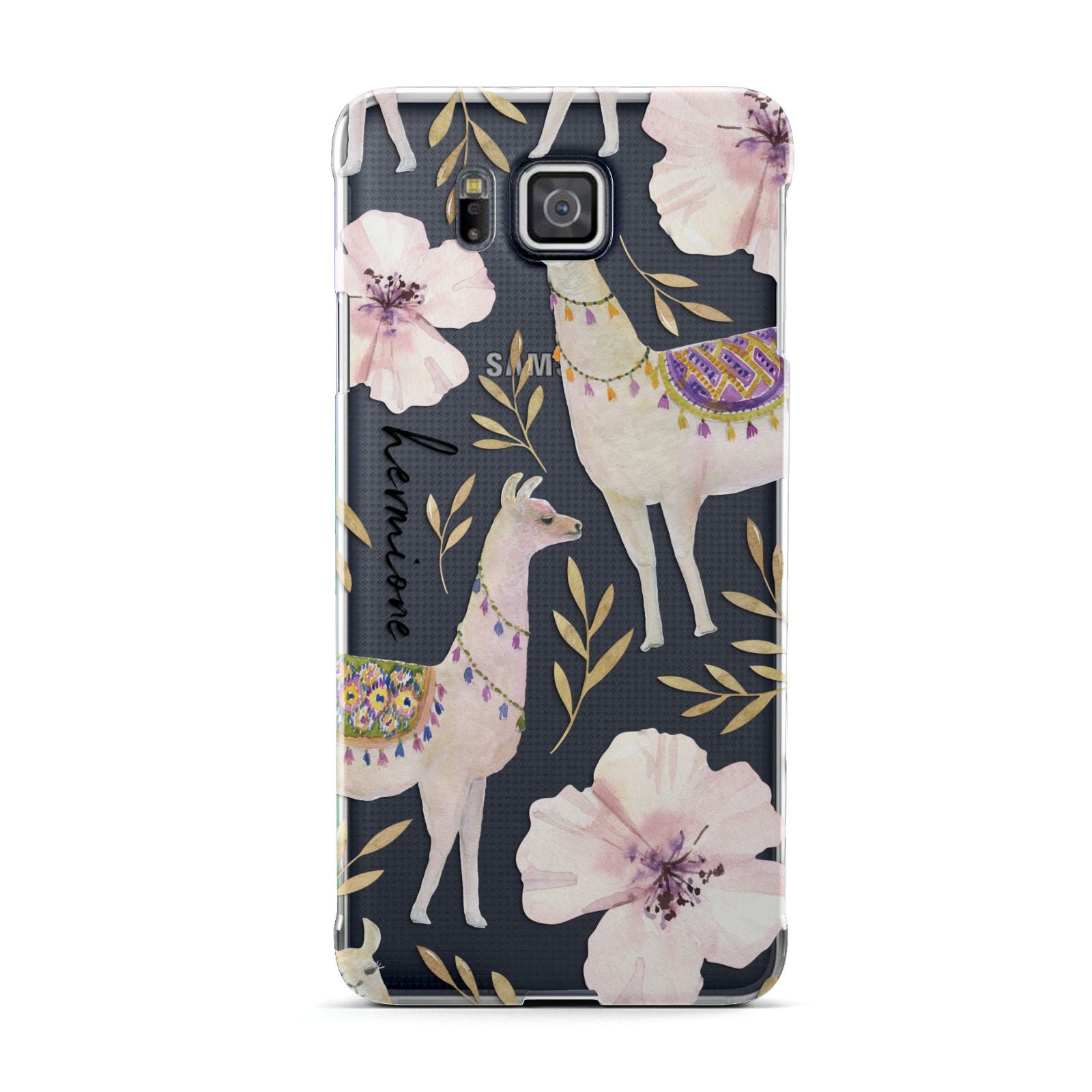 Personalised Llamas Samsung Galaxy Alpha Case
