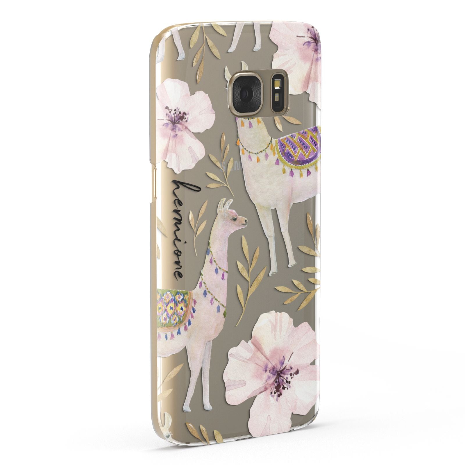 Personalised Llamas Samsung Galaxy Case Fourty Five Degrees