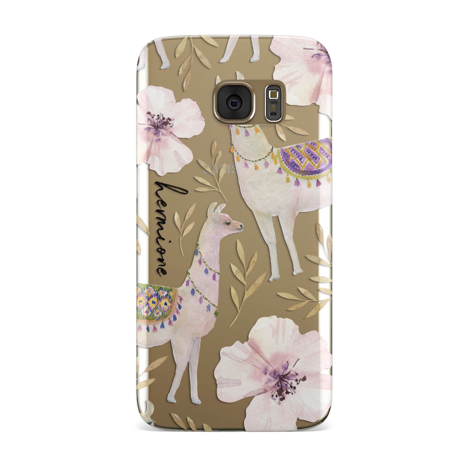 Personalised Llamas Samsung Galaxy Case