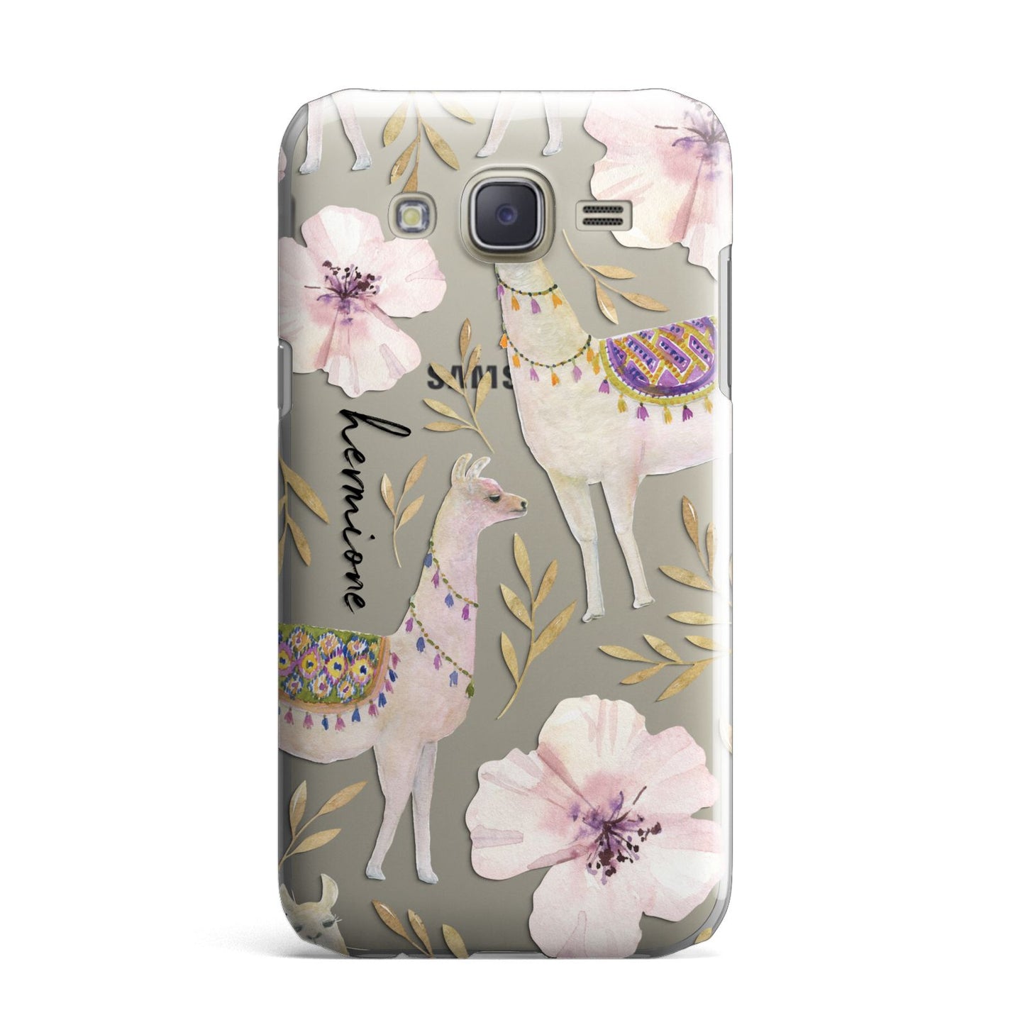 Personalised Llamas Samsung Galaxy J7 Case