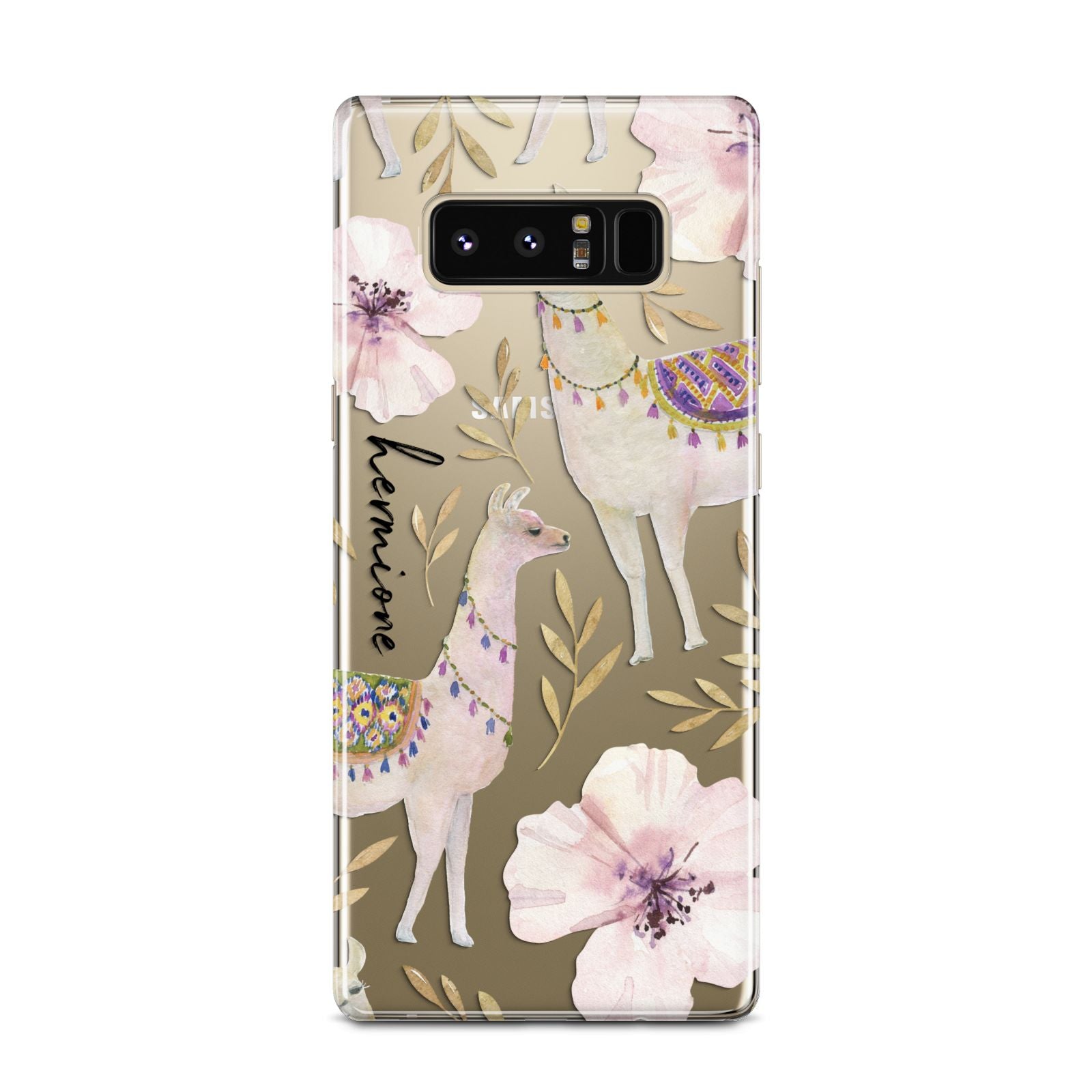Personalised Llamas Samsung Galaxy Note 8 Case