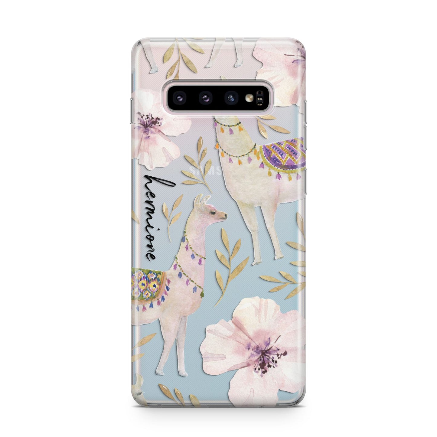 Personalised Llamas Samsung Galaxy S10 Plus Case