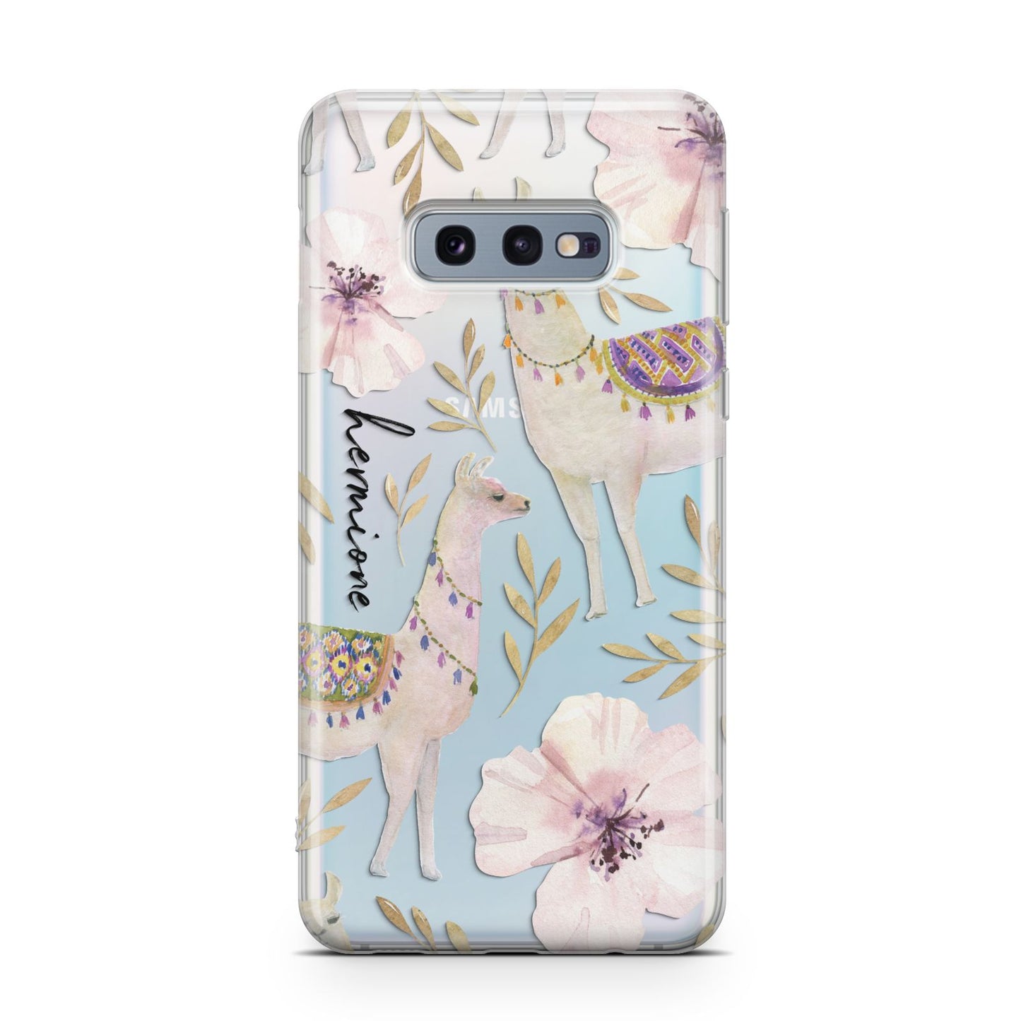 Personalised Llamas Samsung Galaxy S10E Case
