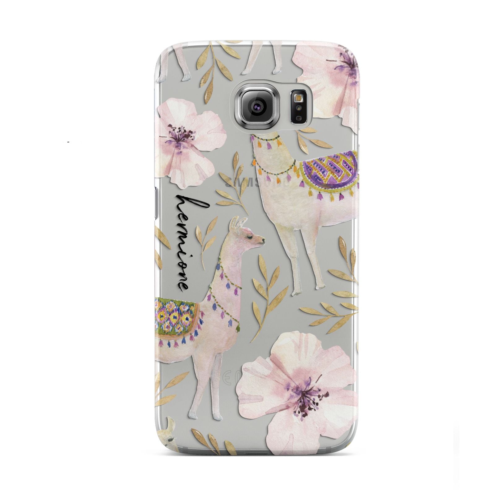 Personalised Llamas Samsung Galaxy S6 Case
