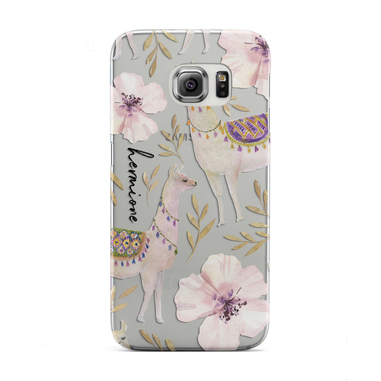 Personalised Llamas Samsung Galaxy S6 Edge Case