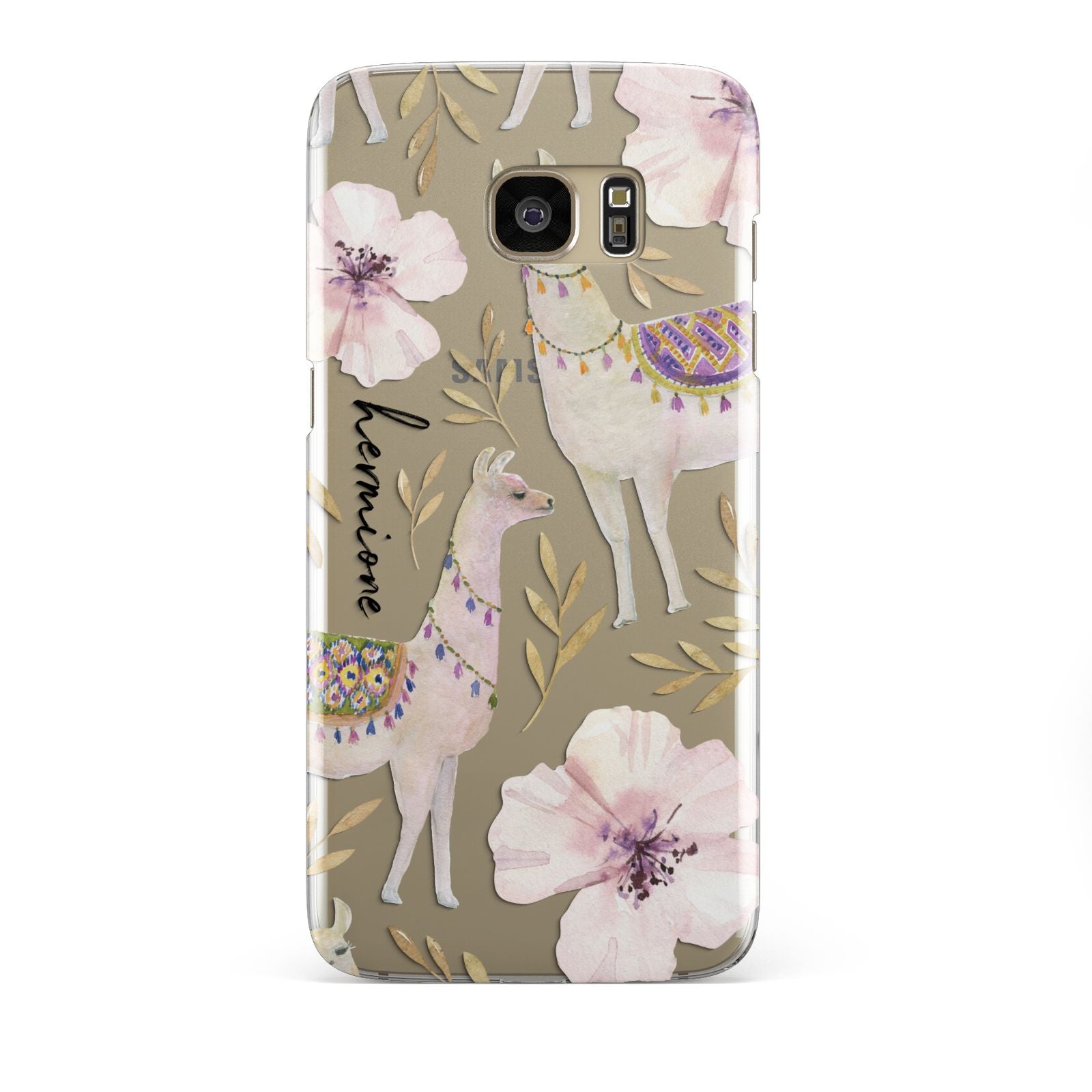 Personalised Llamas Samsung Galaxy S7 Edge Case