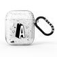 Personalised Love Alphabet AirPods Glitter Case