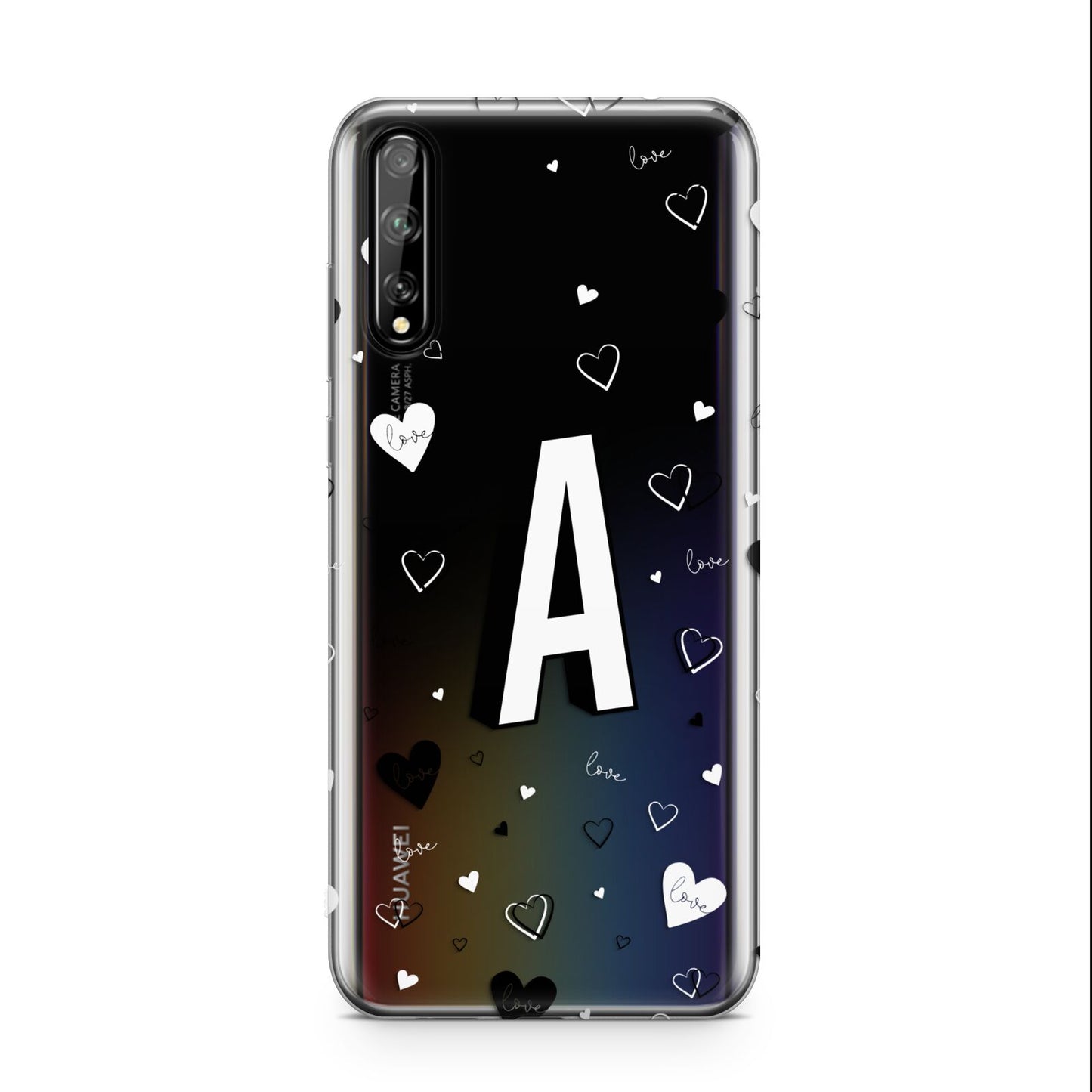 Personalised Love Alphabet Huawei Enjoy 10s Phone Case