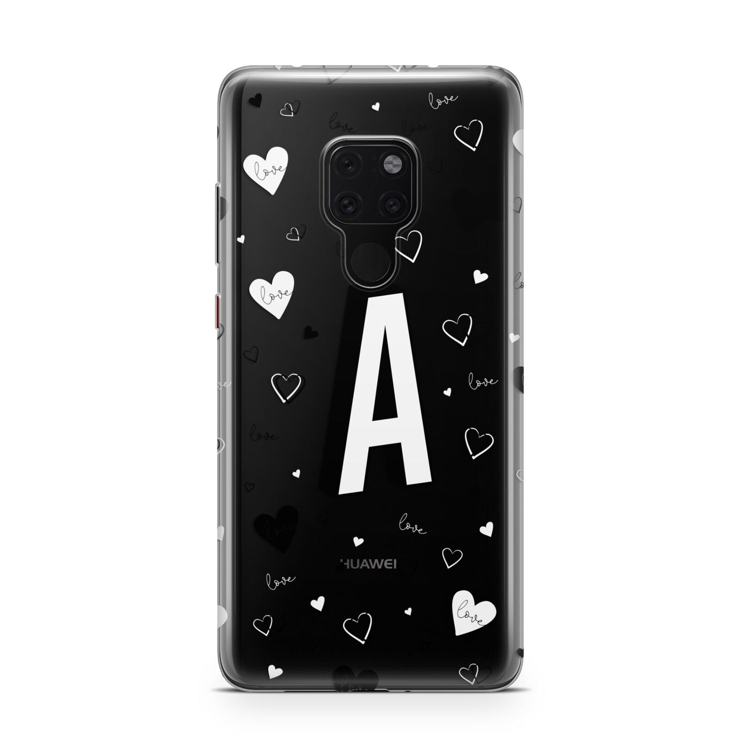 Personalised Love Alphabet Huawei Mate 20 Phone Case