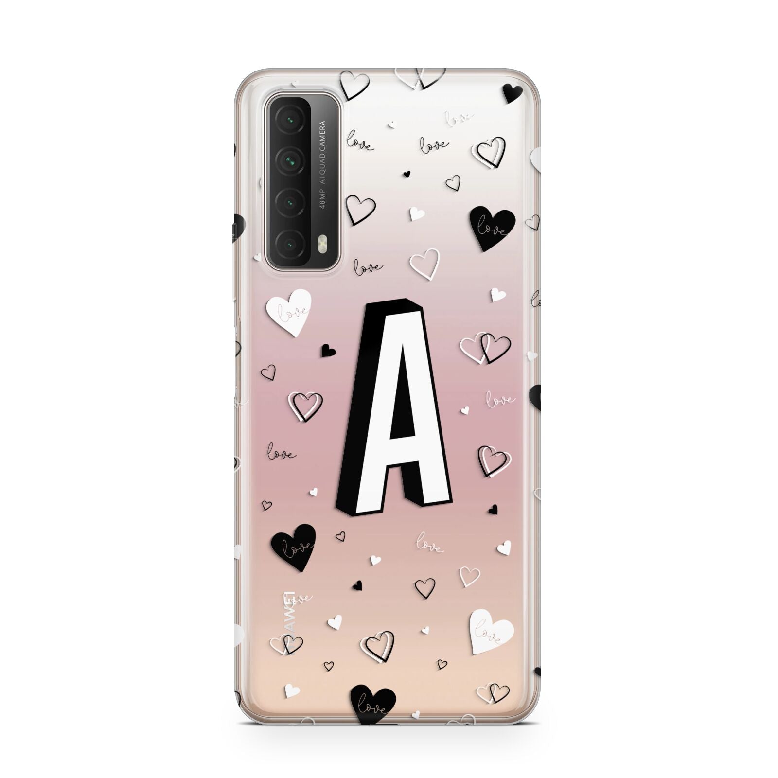 Personalised Love Alphabet Huawei P Smart 2021
