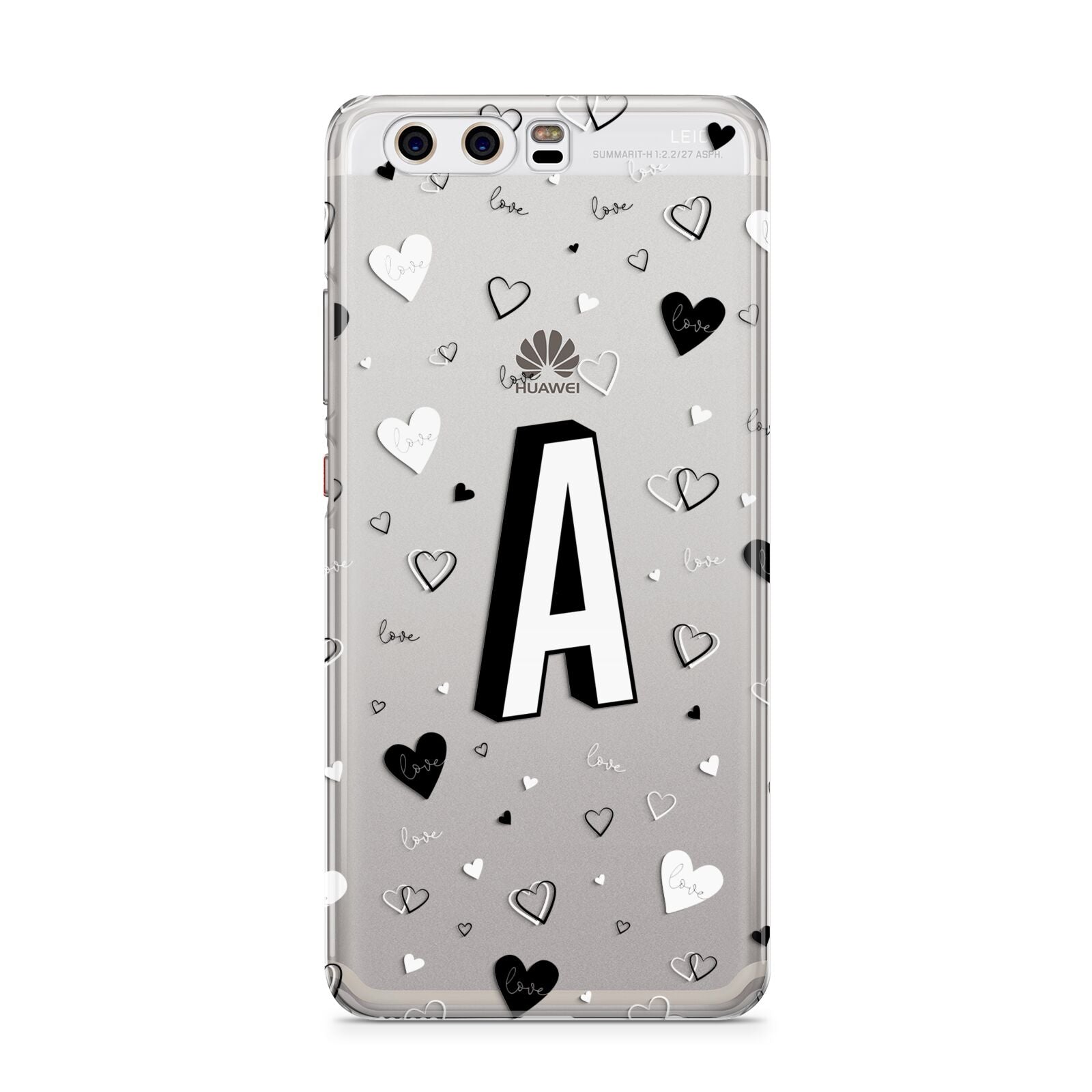Personalised Love Alphabet Huawei P10 Phone Case